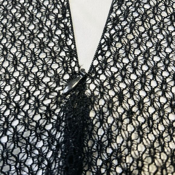 Adrianna Papell Dress Size 14 Petite Black And White Sleeveless A Line Party - Picture 9 of 13